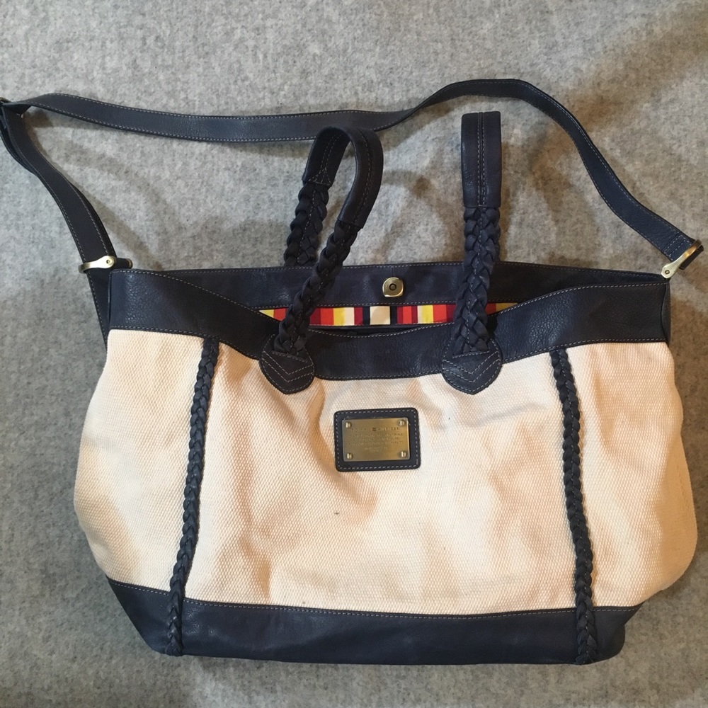 NWOT: VINTAGE Tommy Hilfiger Large Tote Bag
